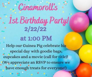 Cinnamoroll's Birthday Party