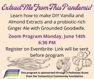 Extract Me From This Pandemic!- Zoom Program w/Grounded Goodwife