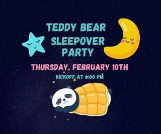 Teddy Bear Sleepover Party