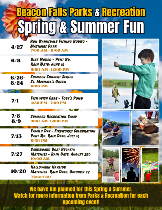 Spring & Summer Events
