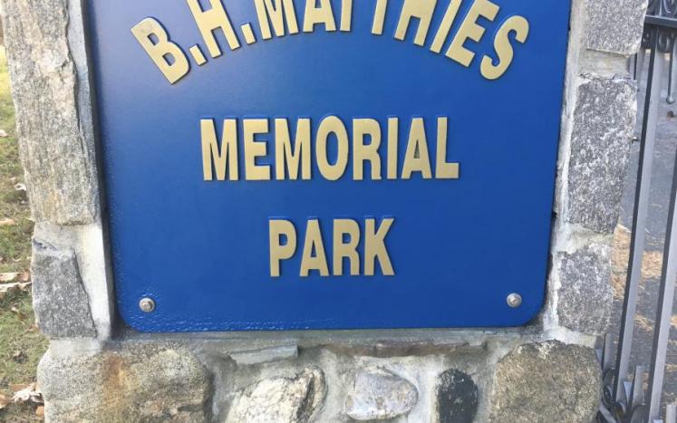 A History of Matthies Park, it's Wildlife & Seasonal Activities